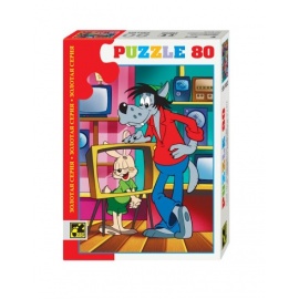 Puzzle Jen počkej, zajíci! - 80d