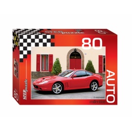 Puzzle Auta a motorky - 80d