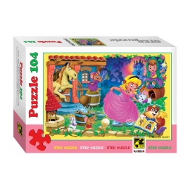 Puzzle Popelka - 104d 