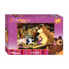 Puzzle Máša a medvěd - 120d 