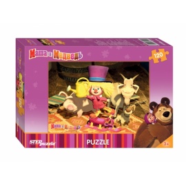 Puzzle Máša a medvěd - 120d 