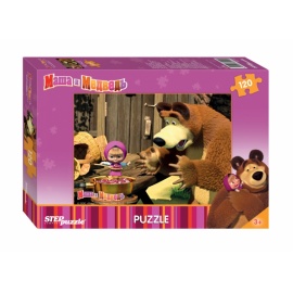 Puzzle Máša a medvěd - 120d 