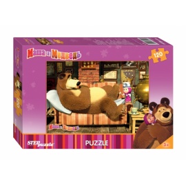 Puzzle Máša a medvěd - 120d 