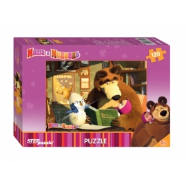 Puzzle Máša a medvěd - 120d 
