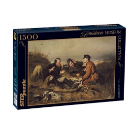 Puzzle Perov - Odpočinek lovců 1500d