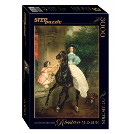 Puzzle Brjulov - Jezdkyně 3000d