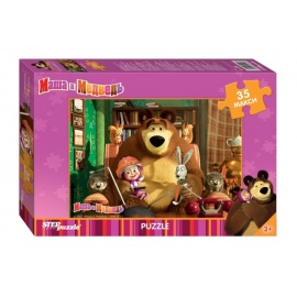 Puzzle Maxi - Máša a medvěd 35d