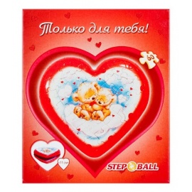 Puzzle Srdíčko - Plastic 60d